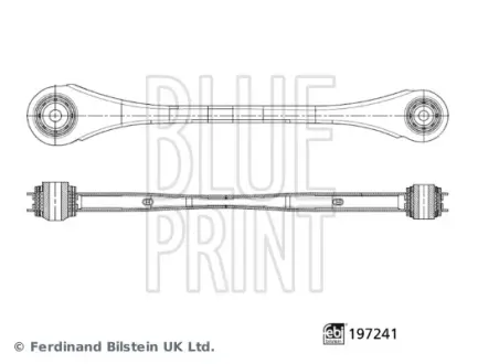 VW важіль поздовжній задньої підвіски лів. Audi Q5/Q7 15- BLUE PRINT ADBP860252