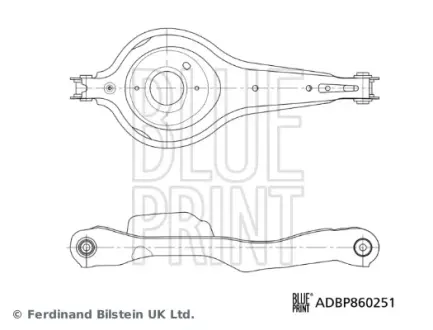 FORD важіль задньої підвіски Focus III Turmier 10- BLUE PRINT ADBP860251
