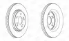 Диск тормозной передний (кртано 2) Honda CR-V (III,IV) CHAMPION 562746CH (фото 2)
