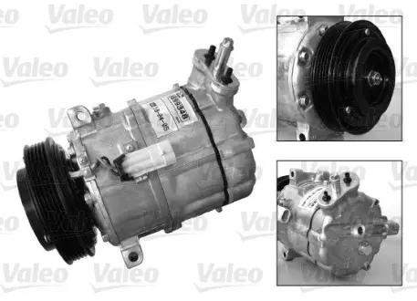 Фото компресор кондиціонера Valeo 699848 Компресор кондиціонера Valeo 699848
