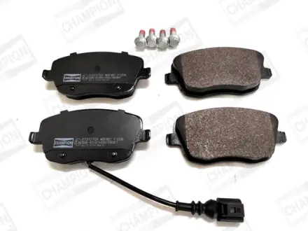 Колодки тормозные дисковые передние Skoda Fabia II, Roomster (06-15)/ VW Polo IV CHAMPION 573127CH