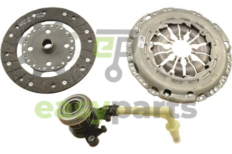 Комплект зчеплення Renault Kangoo 1.5dCi 08- (+вижимний) d=230mm (z=21) KAVO PARTS CP2173