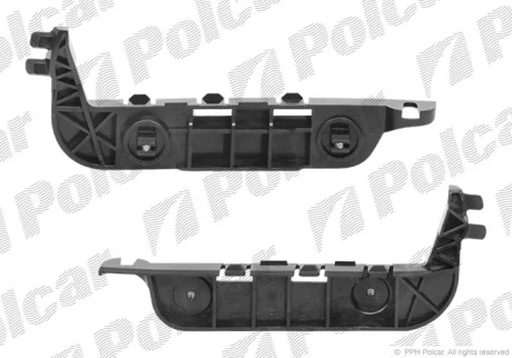 Кронштейн бампера правий | CIVIC HB, 01.04- Polcar 3827078X