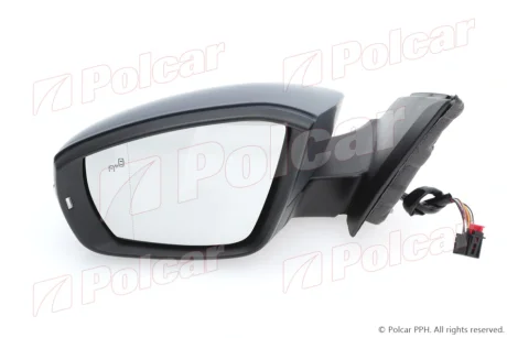 Дзеркало зовнішнє лівий | T-CROSS, 01.19- Polcar 95L4515S