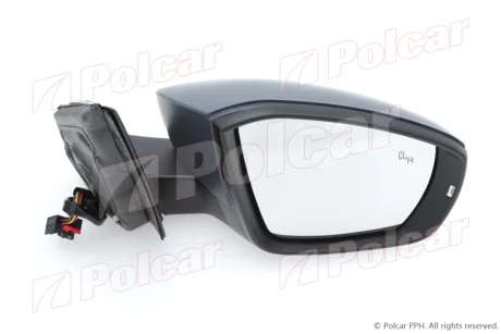 Дзеркало зовнішнє правий | T-CROSS, 01.19- Polcar 95L4525S