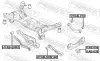 Сайлентблок FEBEST KAB039 (фото 2)