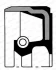 SHAFT SEAL DIFFERENTIAL Payen NA5494 (фото 2)