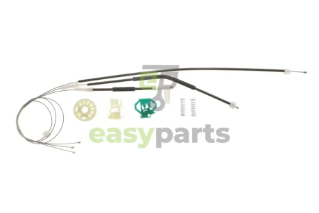 Ремкомплект склопідйомника (переднього) VW Caddy/Polo 94-04 (L) (електро) ROTWEISS 6K4837401P