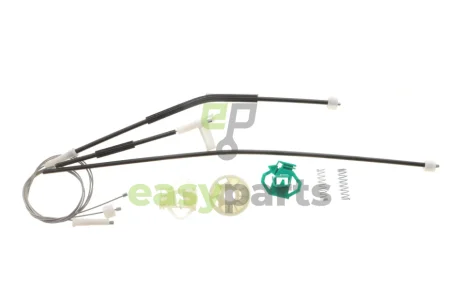 Ремкомплект склопідйомника (переднього) VW Caddy/Polo 94-04 (R) (електро) ROTWEISS 6K4837402P
