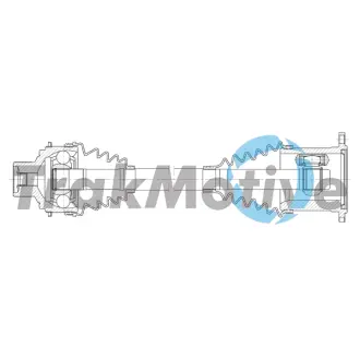 AUDI Напіввісь передн. лів./прав. A4 Allroad B9 2.0 TDI quattro 16-19 TRAKMOTIVE 30-2363