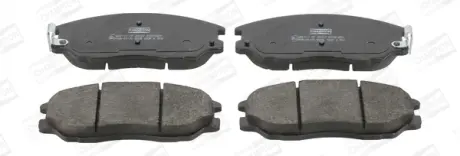 Колодки тормозные дисковые передние Hyundai Terracan (03-06)/ SsangYong Rexton/R CHAMPION 572518CH