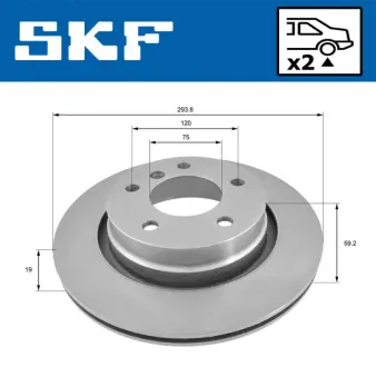 Автозапчасть SKF VKBD90447V2