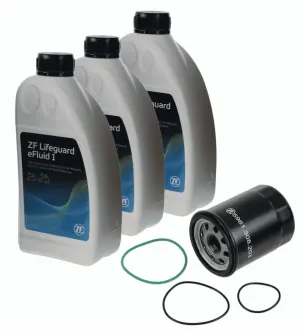 Automatic transmission oil change kit fits: TESLA MODEL 3, MODEL S, MODEL X, MODEL Y Electric 11.13- ZF 5961309203 (фото 1)