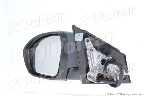 Дзеркало зовнішнє лівий | MEGANE, 04.16- Polcar 60C3514S