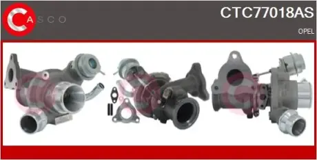 Турбіна Opel Astra J/K 1.6 CDTi 15- CASCO CTC77018AS