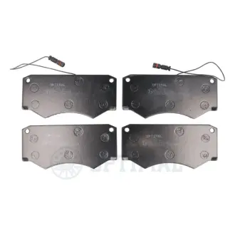 Гальмівні колодки дискові Optimal BP-09525