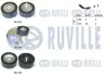 RUVILLE OPEL К-т ГРМ (ремінь + 3 ролика) Combo 1,6-2,0CDTi 12- FIAT Doblo 1,6-2,0D Multijet 10- 570186