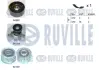 RUVILLE RENAULT К-кт ГРМ (ремінь+ролик+шків генератора+ нятяжний пристрій) LOGAN I (LS_) 1.4 04-, DACIA SANDERO 1.4 08- 570164
