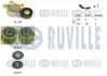RUVILLE CITROEN К-кт ГРМ ( натяжний механізм+ шків генератора+ шків колінчатого валу + ремінь) BERLINGO 1.6 08-, PEUGEOT 308 SW I 1.6 07-14 570167