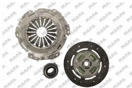 HONDA К-кт зчеплення диск + корзина + підшпник CIVIC VII (ES, ET) 1.4 (ES4) 00-05 MAPA 011200400