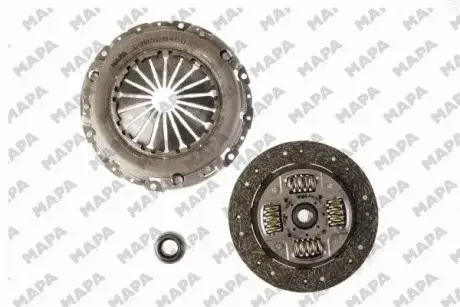 PEUGEOT К-кт зчеплення диск + корзина + підшипник 307 2.0HDI 00- MAPA 009228200