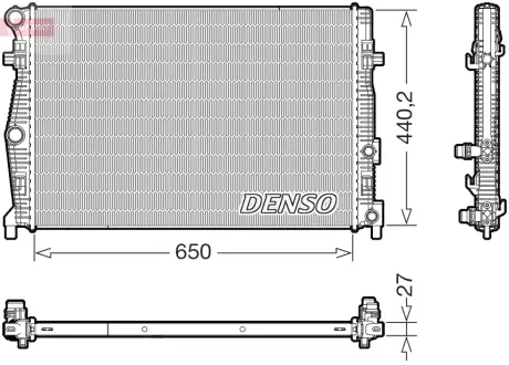 Chłodnica VAG A3 / GOLF VIII / OCTAVIA IV 19- DENSO DRM32061