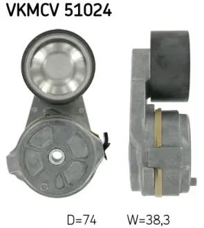 Ролик натяжний SKF VKMCV51024