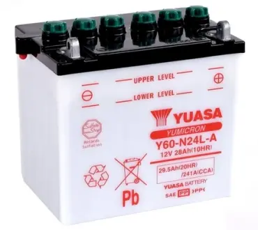 Фото акумулятор YUASA Y60N24LA Акумулятор YUASA Y60N24LA