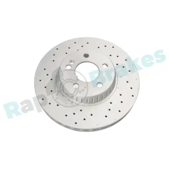 TARCZA HAM. POWLEKANA MB KLASA C W205 14 - 318X30 PRZ┼ĽD /NAWIERCANA/ RAP BRAKES RD1123C