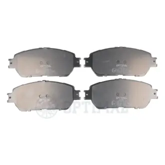 Колодки гальмівні (передні) Toyota Camry/Lexus ES 01-08 (Akebono) Optimal BP12255