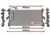 Радіатор охолодження CITROEN JUMPER/ FIAT DUCATO/ PEUGEOT BOXER 14+ Van Wezel 09012704 (фото 1)