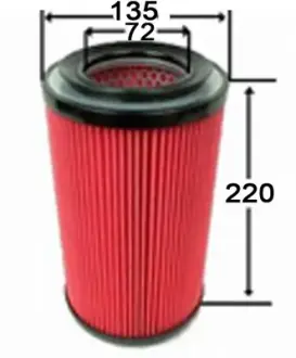 Фото фільтр повітря JS ASAKASHI A2007 Фільтр повітря JS ASAKASHI A2007