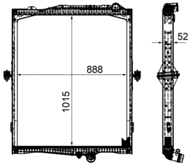 BEHR *** PREMIUM LINE *** MAHLE / KNECHT CR2095000P