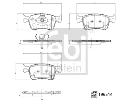 Автозапчасть FEBI BILSTEIN 196514
