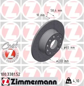 Фото tarcza ham ZIMMERMANN 100338152 TARCZA HAM ZIMMERMANN 100338152
