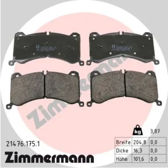 KLOCKI HAM ZIMMERMANN 214761751