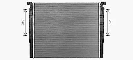 AVA BMW Радіатор системи охолодження двигуна 5 (G30, F90) 16-, 5 Touring (G31) 17-, 6 Gran Turismo (G32) 17- AVA COOLING BW2623