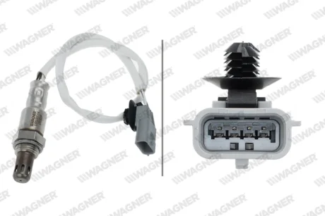 Лямбда-зонд Renault Captur/Clio IV/Megane III/IV 0.9-1.2 Tce 13- WAGNER LBS00014