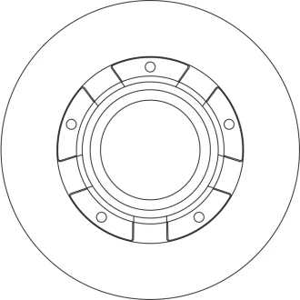 TARCZA HAM. TRW DF6558S
