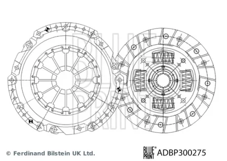 SPRZ.KPL. SUZUKI BLUE PRINT ADBP300275