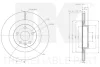 Tarcze hamulcowe NK 314872 (фото 3)