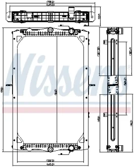 Автозапчасть NISSENS 606777
