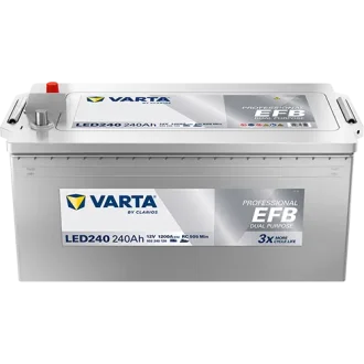 AKUMULATOR 240AH/1200A PROF. EFB LED240 VARTA 932240120K312