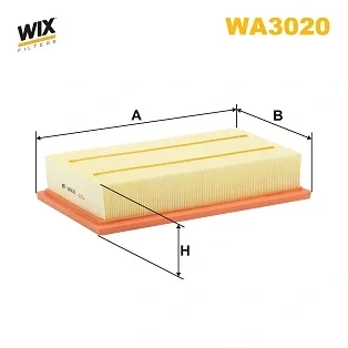 Фото фільтр повітряний WIX FILTERS WA3020 Фільтр повітряний WIX FILTERS WA3020