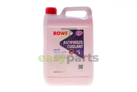 Фото антифриз (червоний) G12 HIGHTEC ANTIFREEZE COOLANT AN-SF (5L) (концентрат) ROWE 21013-0050-99 Антифриз (червоний) G12 HIGHTEC ANTIFREEZE COOLANT AN-SF (5L) (концентрат) ROWE 21013-0050-99