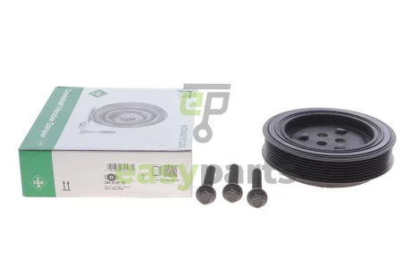 Шків колінчастого валу Ford Transit 2.2-2.4TDCI 06- (RWD) (7PK) (з болтом) INA 544 0132 20