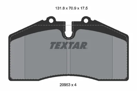 KLOCKI HAM TYL TEXTAR 2095311