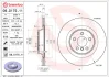 Tarcza ham. tył BMW 1 (F40) 07/19-> / BMW 1 (F70) 07/24-> / BMW 2 F74 Gran C BREMBO 09D17511 (фото 1)