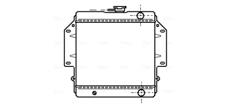 Автозапчасть AVA COOLING SZA2012