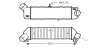 Інтеркулер SEAT CORDOBA, IBIZA II, VW CADDY II, CADDY II/MINIVAN, POLO, POLO III CLASSIC 1Z-AYP 09.96-01.04 AVA COOLING VNA4162 (фото 1)